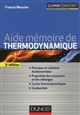 Aide mémoire de thermodynamique
