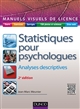 Statistiques pour psychologues : analyses descriptives