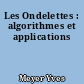 Les Ondelettes : algorithmes et applications