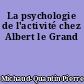 La psychologie de l'activité chez Albert le Grand