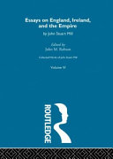 Essays on England, Ireland and the Empire