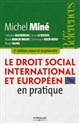Droit social international et européen en pratique