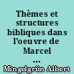 Thèmes et structures bibliques dans l'oeuvre de Marcel Proust : étude stylistique de quelques interférences