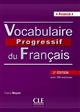 Vocabulaire progressif du français : niveau avancé : avec 390 exercices