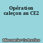 Opération caleçon au CE2