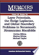 Layer potentials, the Hodge Laplacian, and global boundary problems in nonsmooth Riemannian manifolds