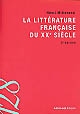 La littérature française du XXe siècle