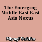 The Emerging Middle East East Asia Nexus