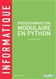 Informatique : programmation modulaire en Python