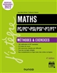 Maths PC-PC*, PSI-PSI*, PT-PT* : méthodes et exercices