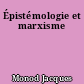 Épistémologie et marxisme
