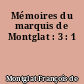 Mémoires du marquis de Montglat : 3 : 1