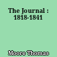 The Journal : 1818-1841
