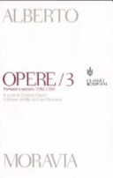 Opere : 3 : Romanzi e racconti, 1950-1959