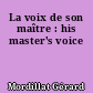 La voix de son maître : his master's voice