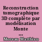 Reconstruction tomographique 3D complète par modélisation Monte Carlo de la matrice système en TEP pré-clinique à l'iode 124