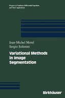 Variational methods in image segmentation : with seven image processing experiments