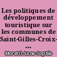 Les politiques de développement touristique sur les communes de Saint-Gilles-Croix-de-Vie et de Bretignolles-sur-Mer : 1