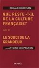 Que reste-t-il de la culture française?