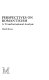 Perspectives on romanticism : A transformational analysis