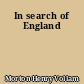 In search of England
