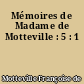 Mémoires de Madame de Motteville : 5 : 1