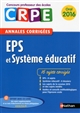 EPS et système éducatif : oral 2016