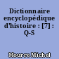 Dictionnaire encyclopédique d'histoire : [7] : Q-S