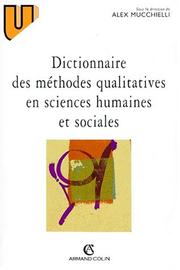 Dictionnaire des méthodes qualitatives en sciences humaines et sociales