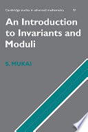 An introduction to invariants and moduli