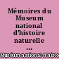 Mémoires du Museum national d'histoire naturelle : Série C : Sciences de la terre