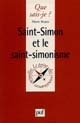 Saint-Simon et le saint-simonisme
