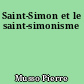 Saint-Simon et le saint-simonisme