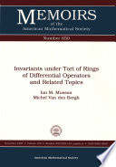 Invariants under tori of rings of differential operators and related topics