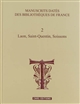 Manuscrits datés des bibliothèques de France : 2 : Laon, Saint-Quentin, Soissons