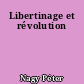Libertinage et révolution