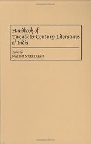 Handbook of twentieth-century literatures of India