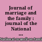 Journal of marriage and the family : journal of the National Council on Family Relations