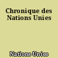 Chronique des Nations Unies