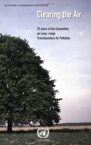 Clearing the air : 25 years of the Convention on long-range transboundary air pollution
