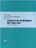 Principes et recommandations pour un système de statistiques de l'état civil