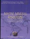 Marine mineral resources : scientific advances and economic perspectives