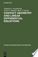 Contact geometry and linear differential equations