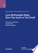 Low-birthweight baby : born too soon or too small