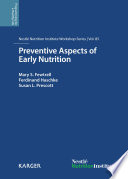 Preventive aspects of early nutrition