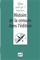 Histoire de la censure dans l'édition