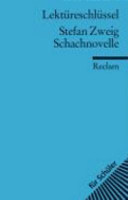 Stefan Zweig, Schachnovelle