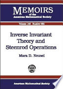 Inverse invariant theory and Steenrod operations