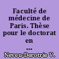 Faculté de médecine de Paris. Thèse pour le doctorat en médecine, présentée et soutenue le 24 avril 1856...De l'abus des liqueurs alcooliques
