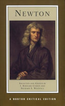 Newton : texts, backgrounds, commentaries